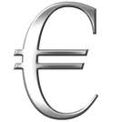 euro sign silver